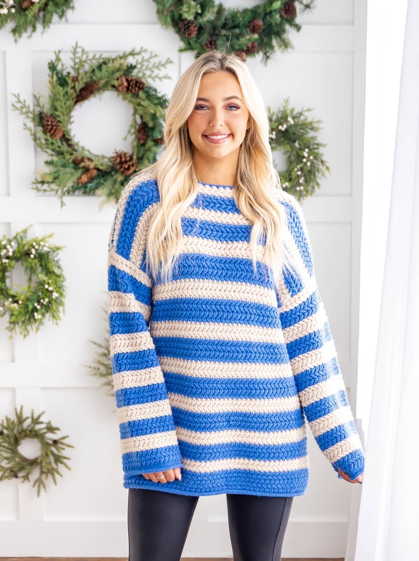 Angels Like You Stripe Sweater