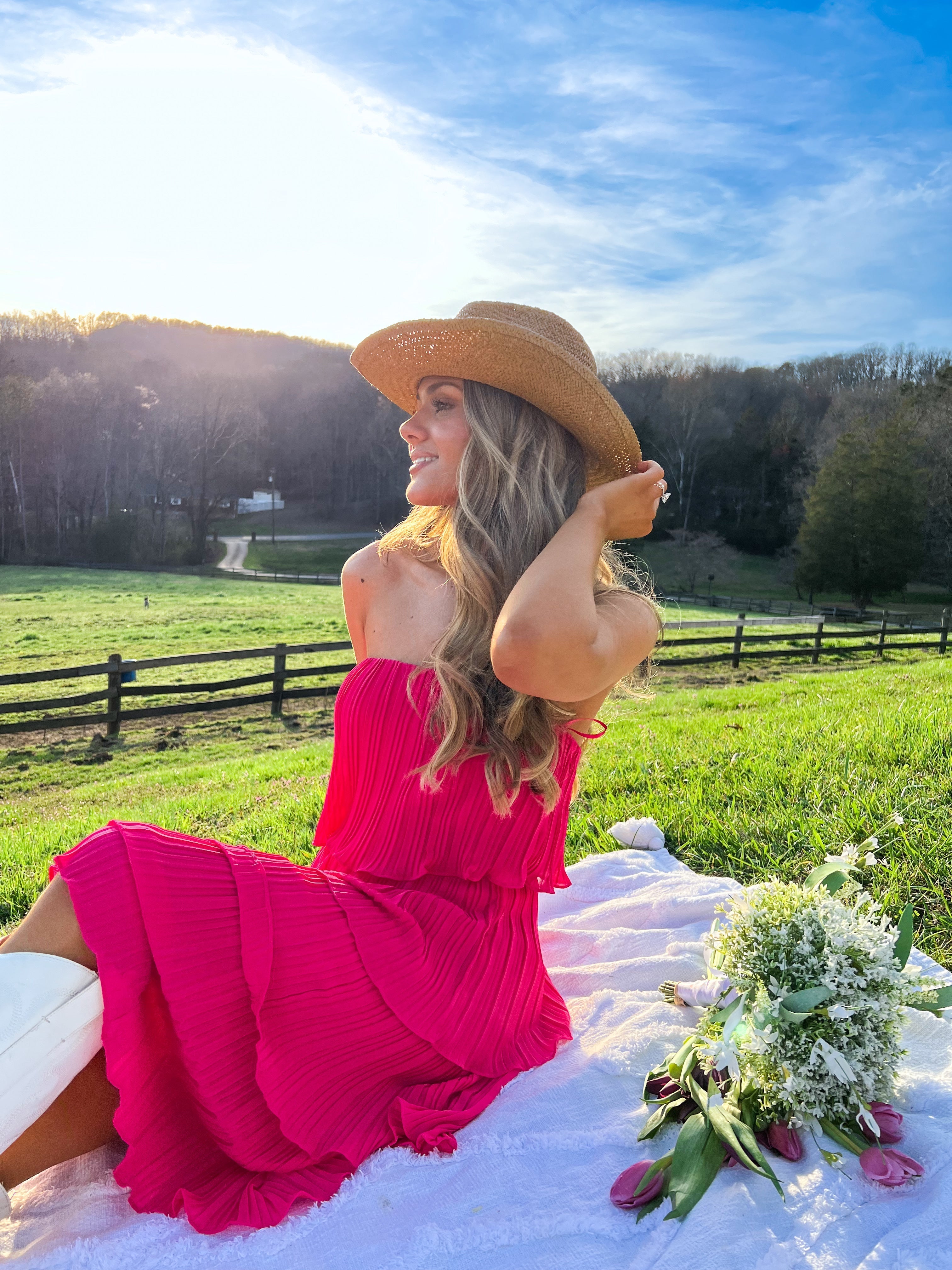 We Groovin' Layer Midi Dress