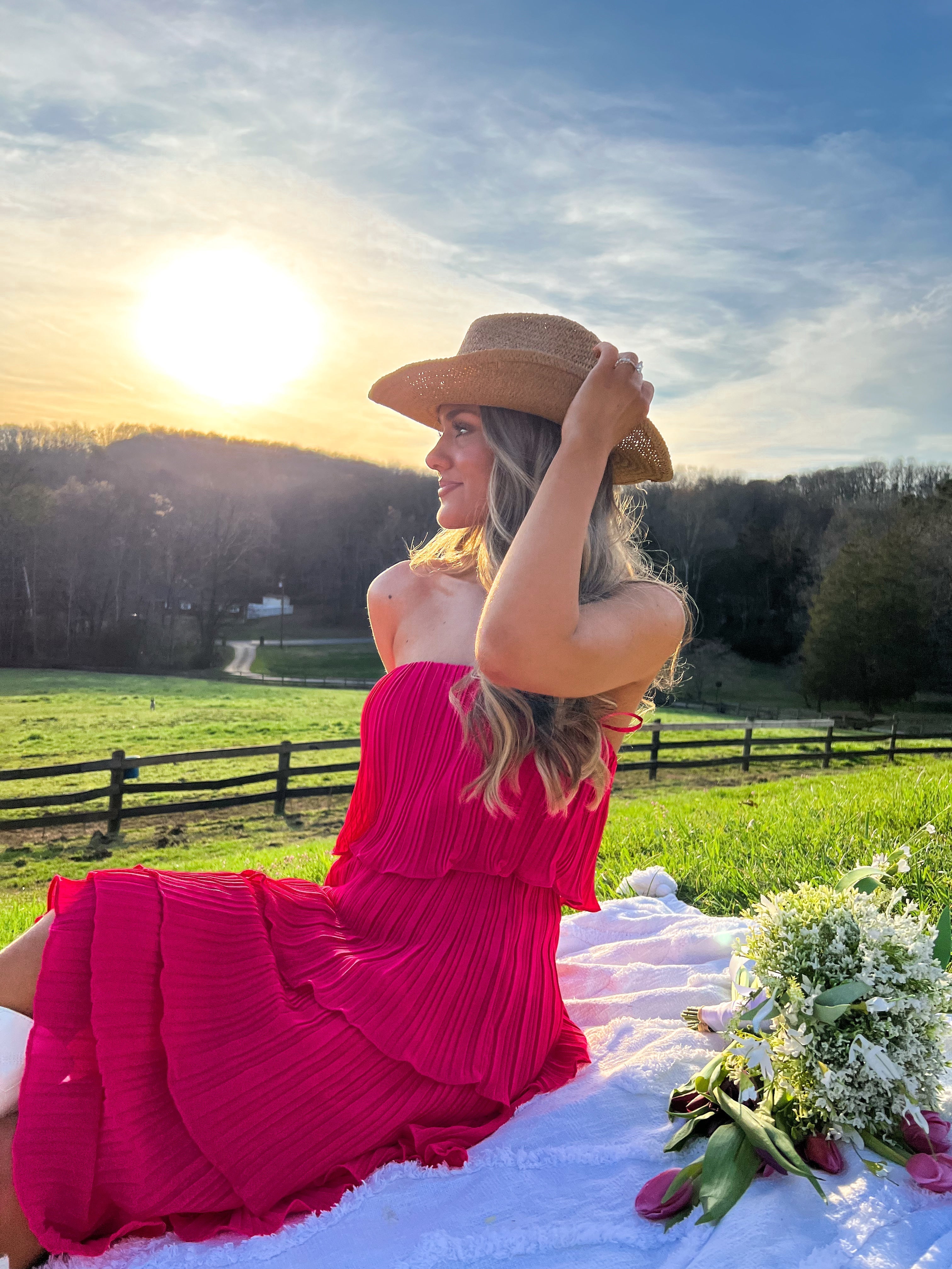 We Groovin' Layer Midi Dress