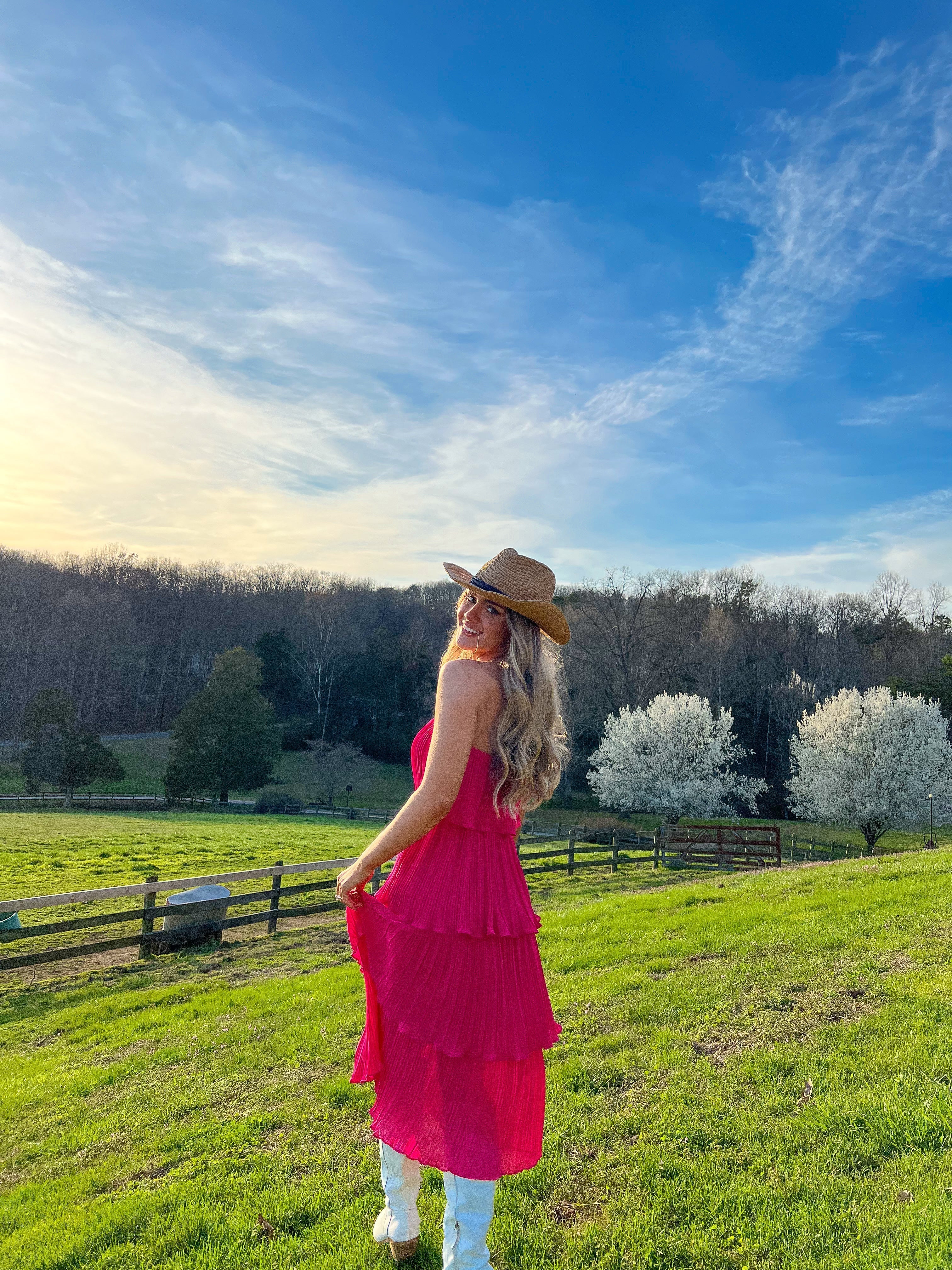 We Groovin' Layer Midi Dress