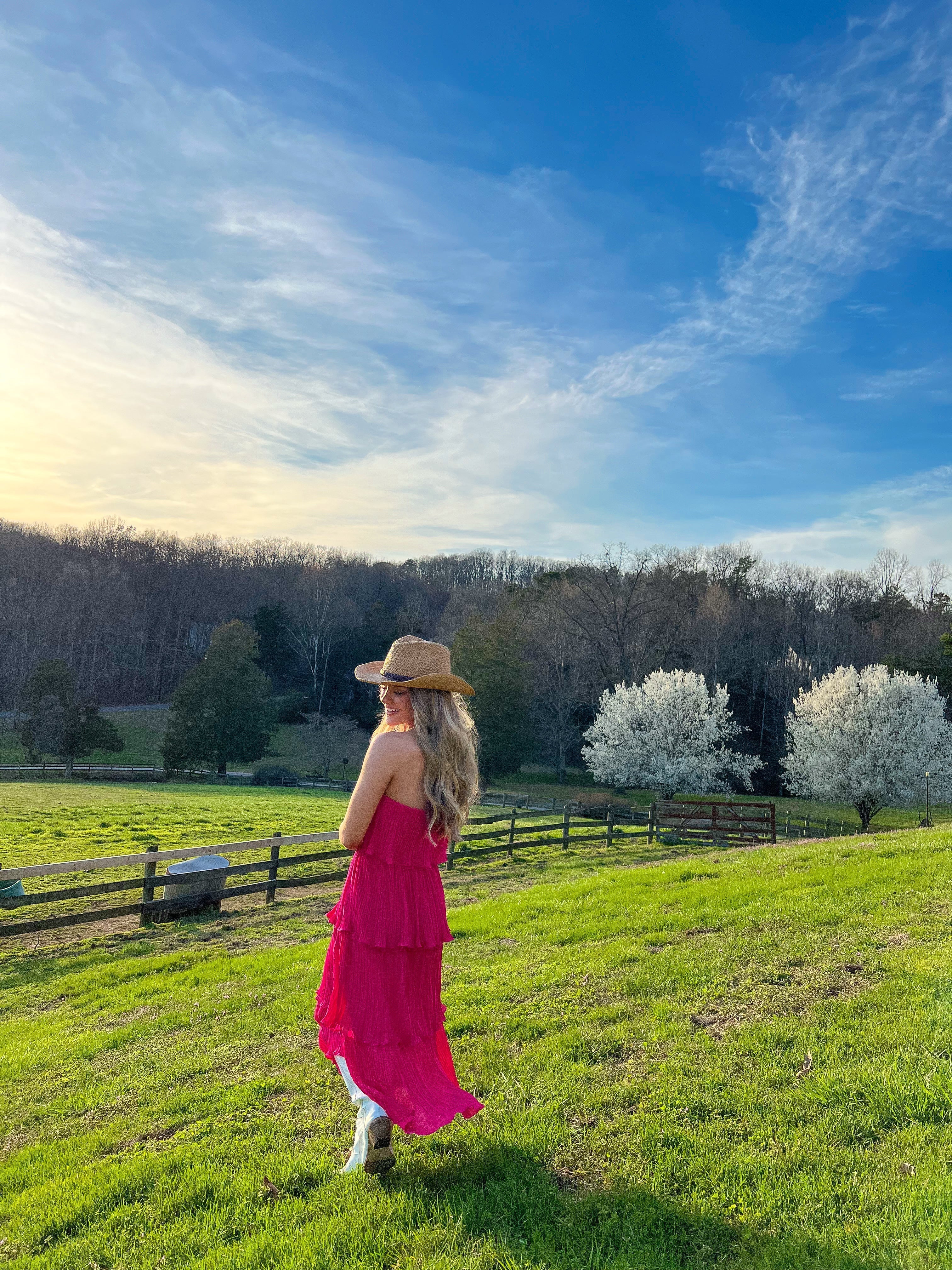We Groovin' Layer Midi Dress