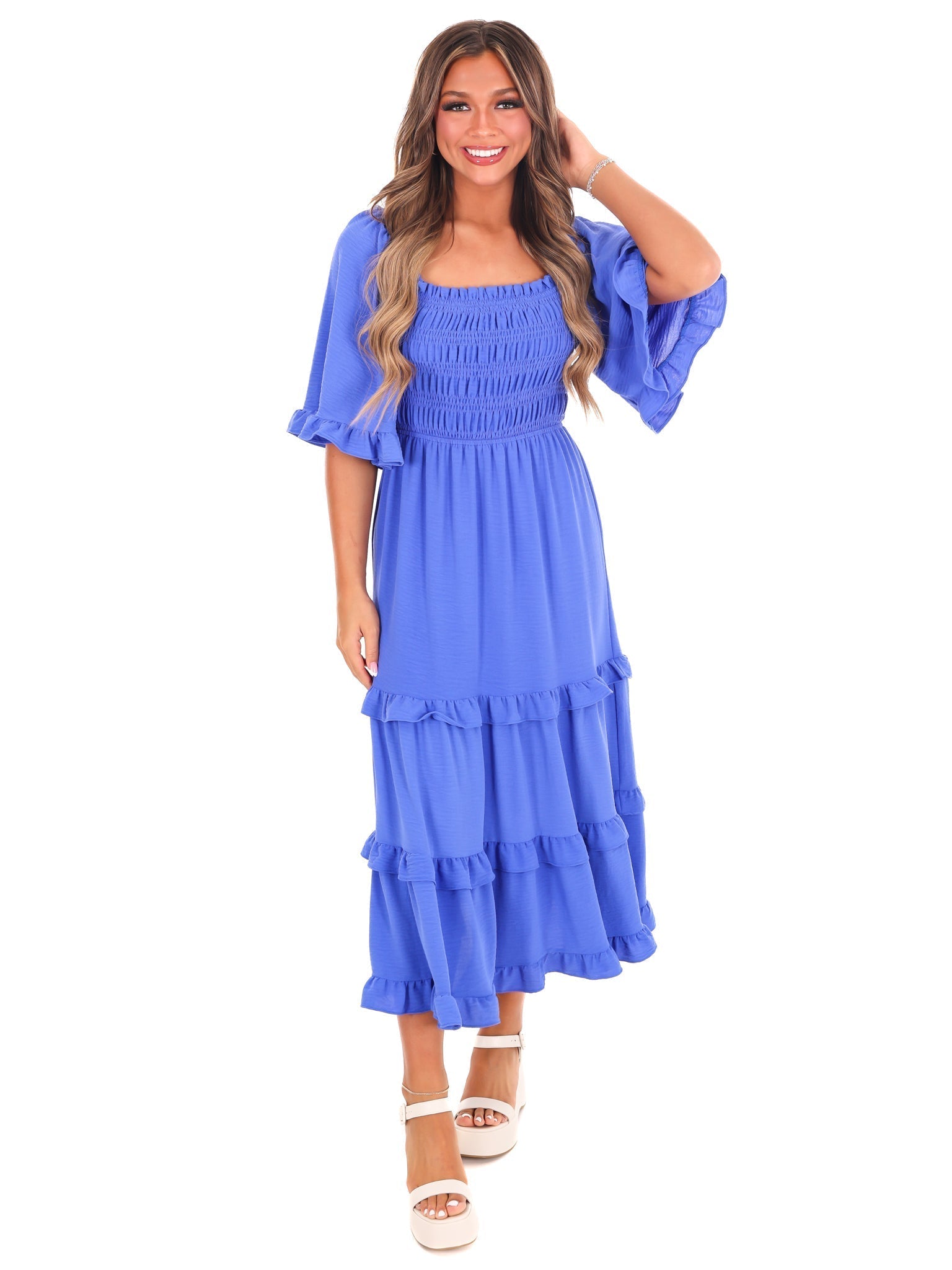 Coming Home Midi Dress