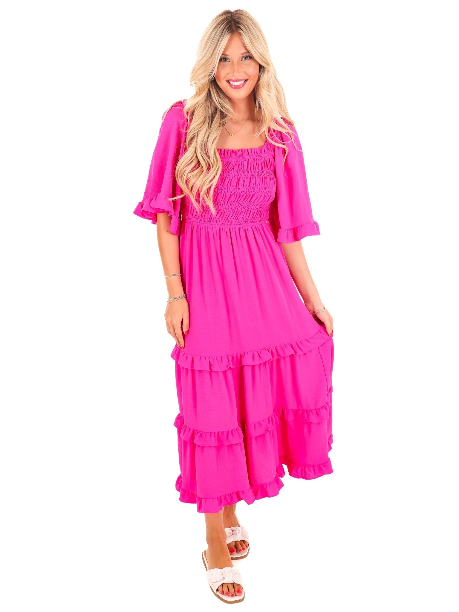 Coming Home Midi Dress