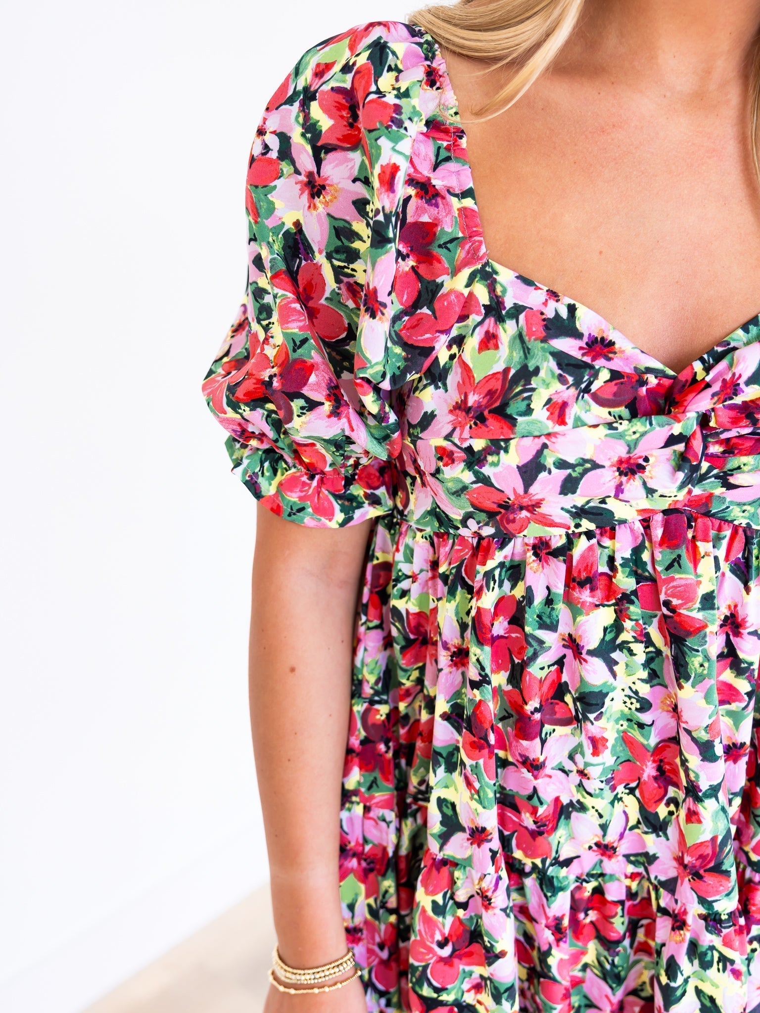 Sunday Service Floral Mini Dress