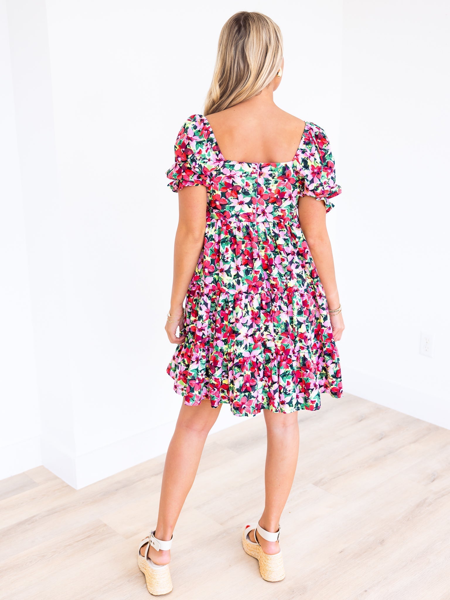 Sunday Service Floral Mini Dress