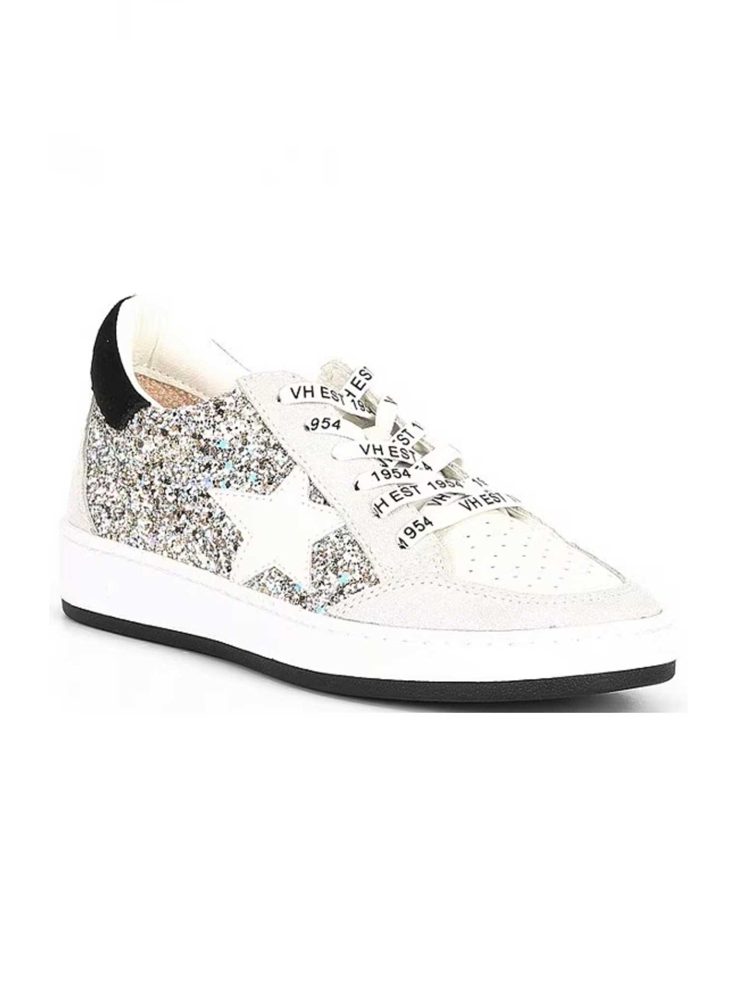 Kristen Grey/Glitter Sneaker