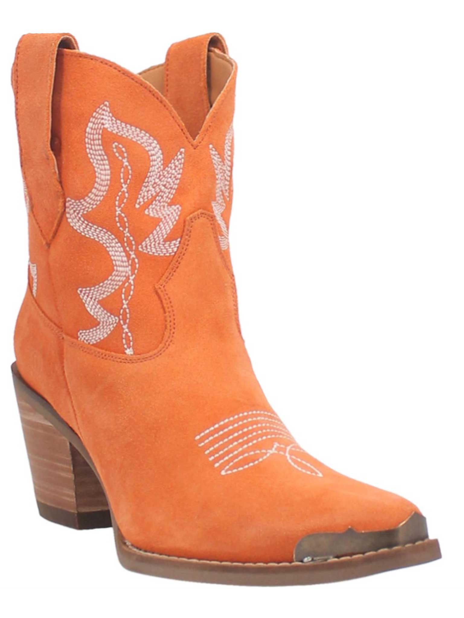 Joyride Orange Western Boots