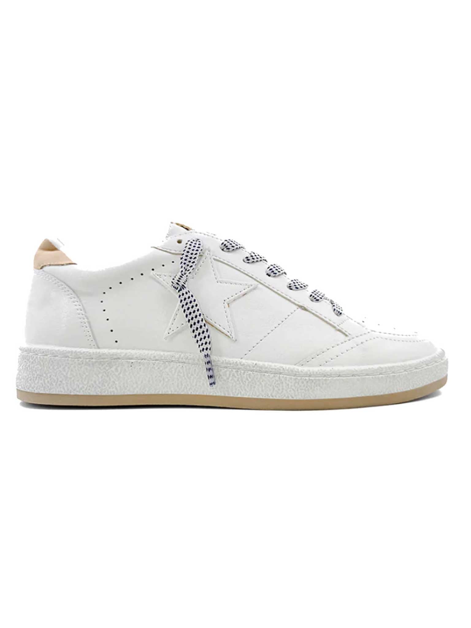 Paz Sand Suede Sneaker
