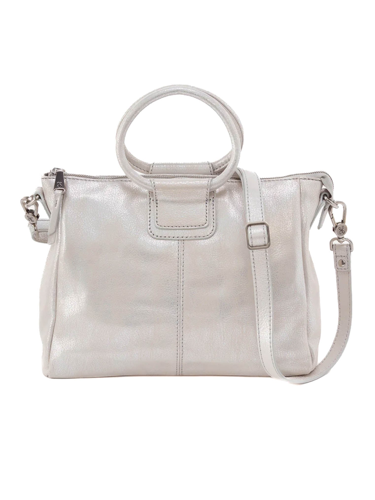 Hobo Silver Sheila Medium Satchel