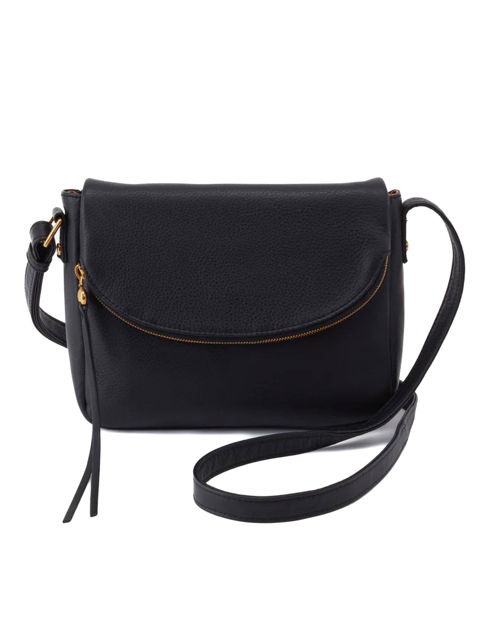 Hobo Fern Black Messenger Crossbody