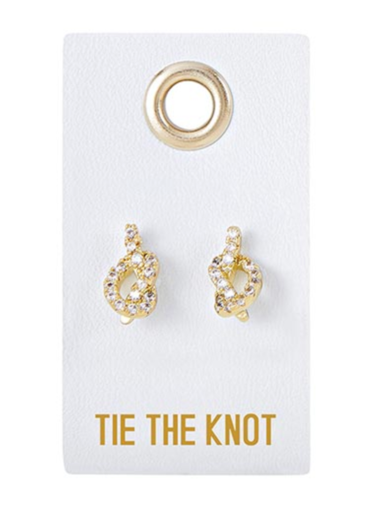 Tie the Knot Stud Earrings
