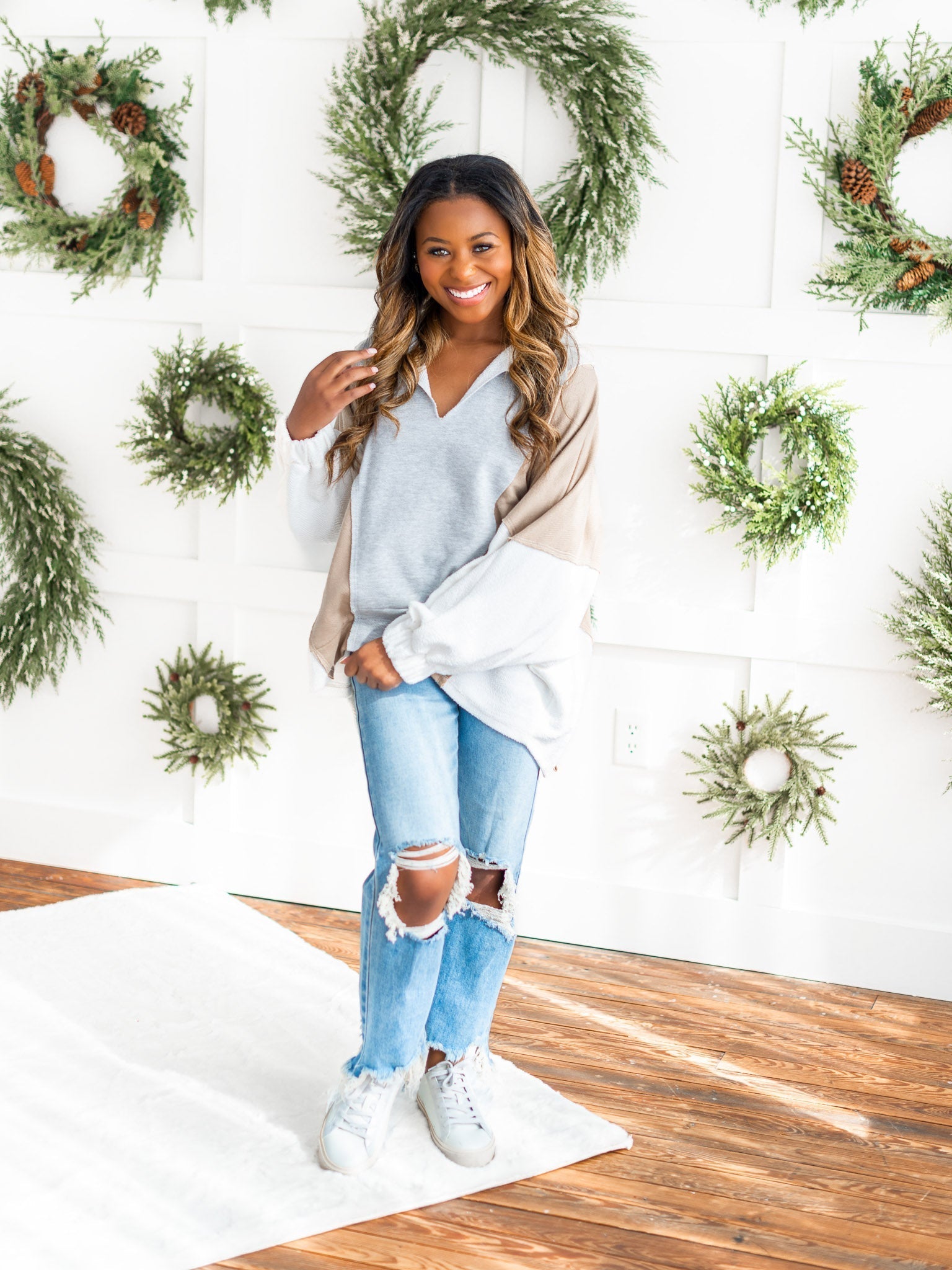 Unbothered Oversized Top