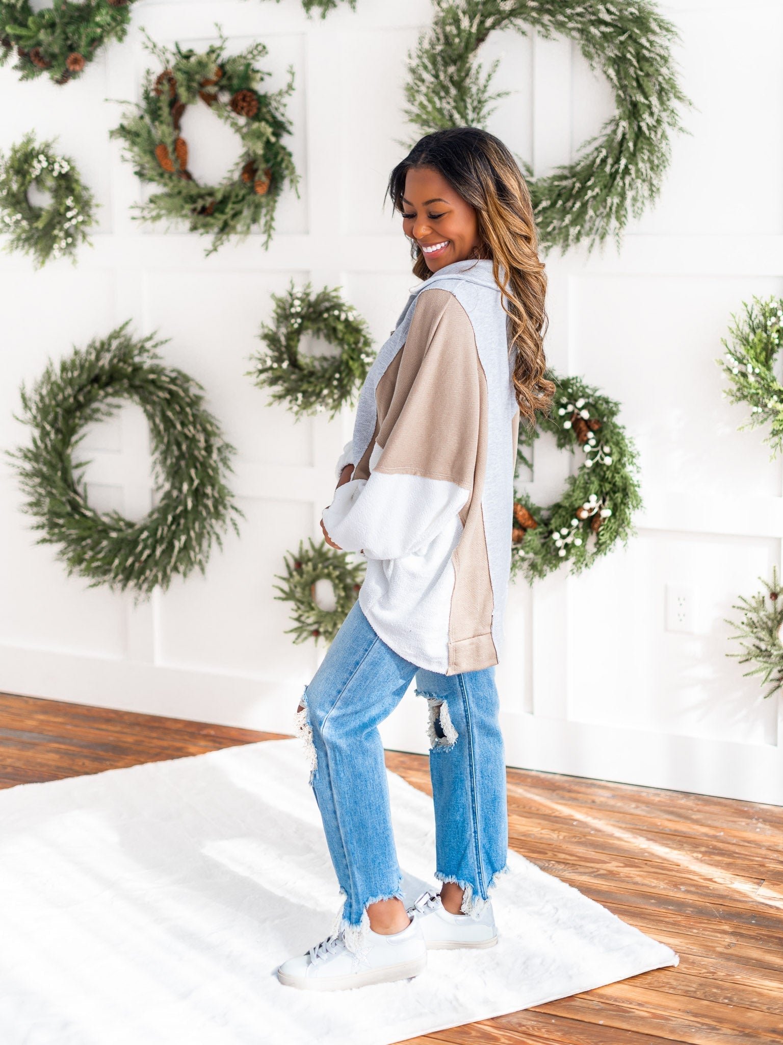 Unbothered Oversized Top