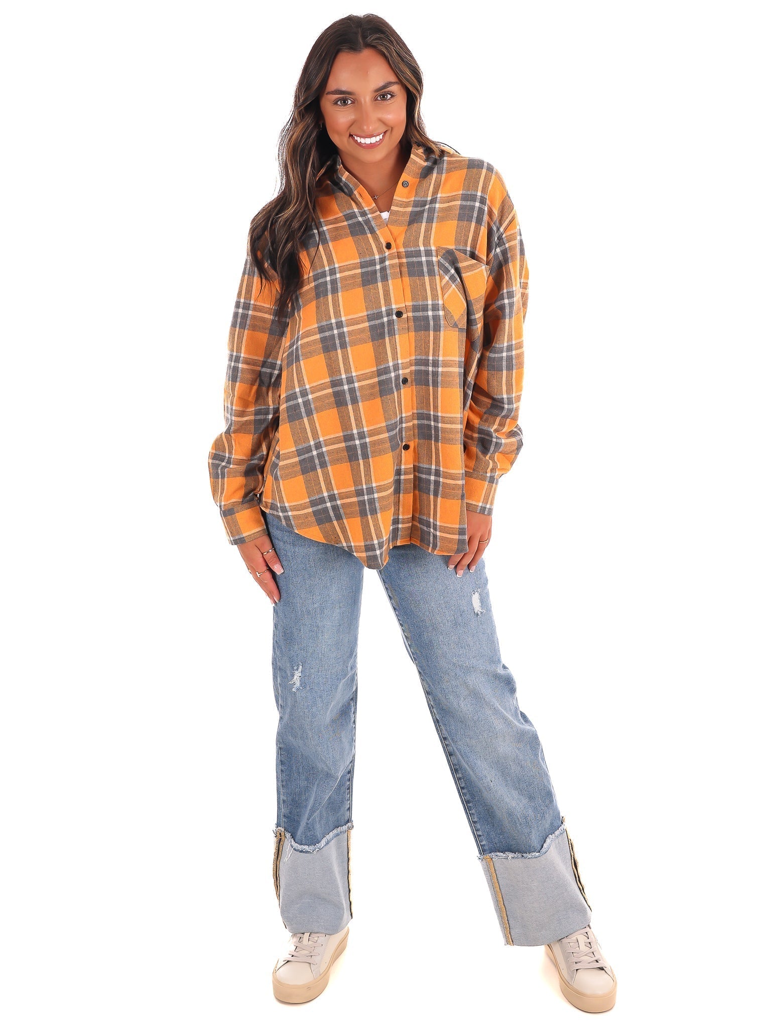 Tennessee Meyer Mascot Plaid Top