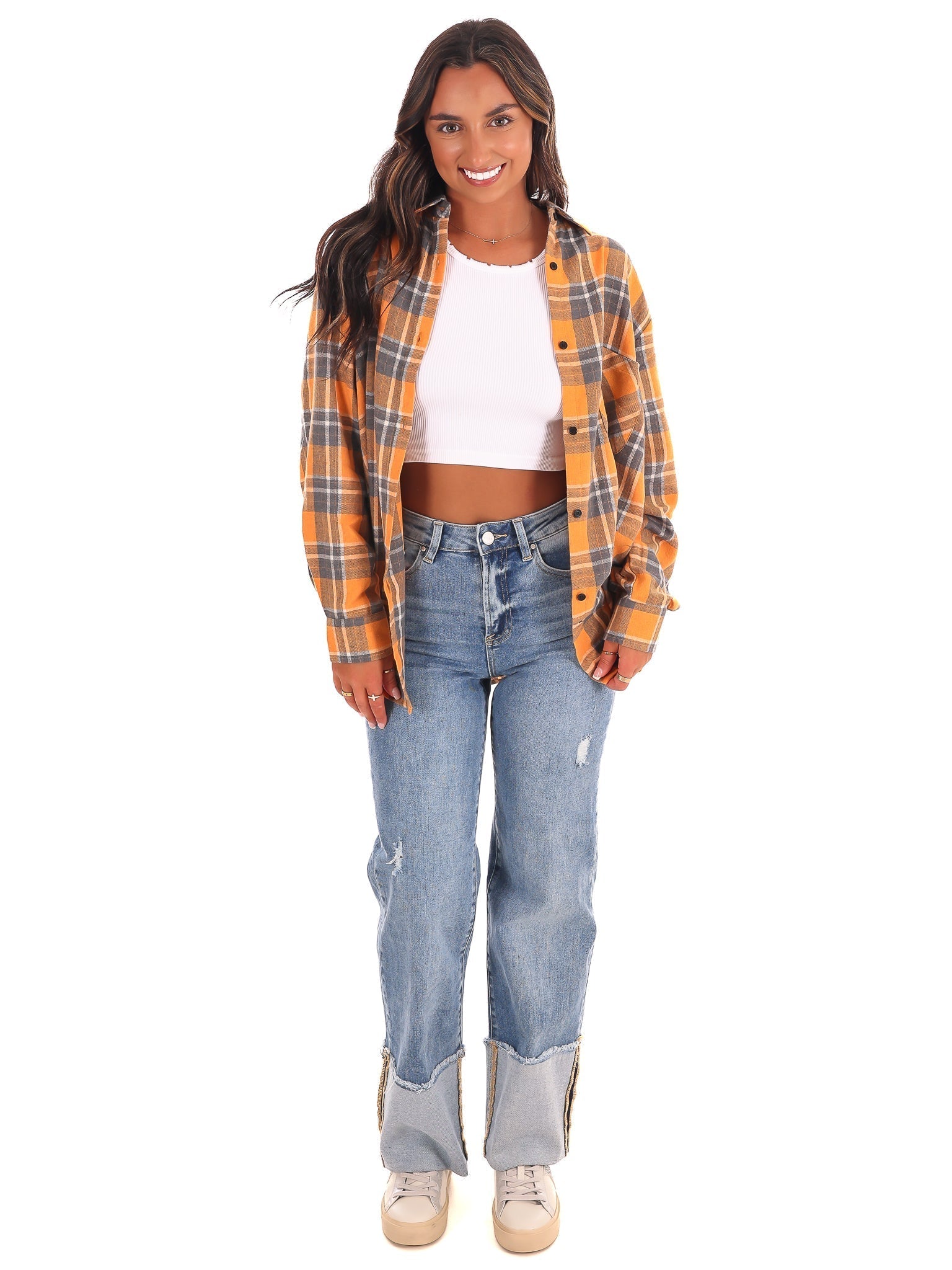 Tennessee Meyer Mascot Plaid Top