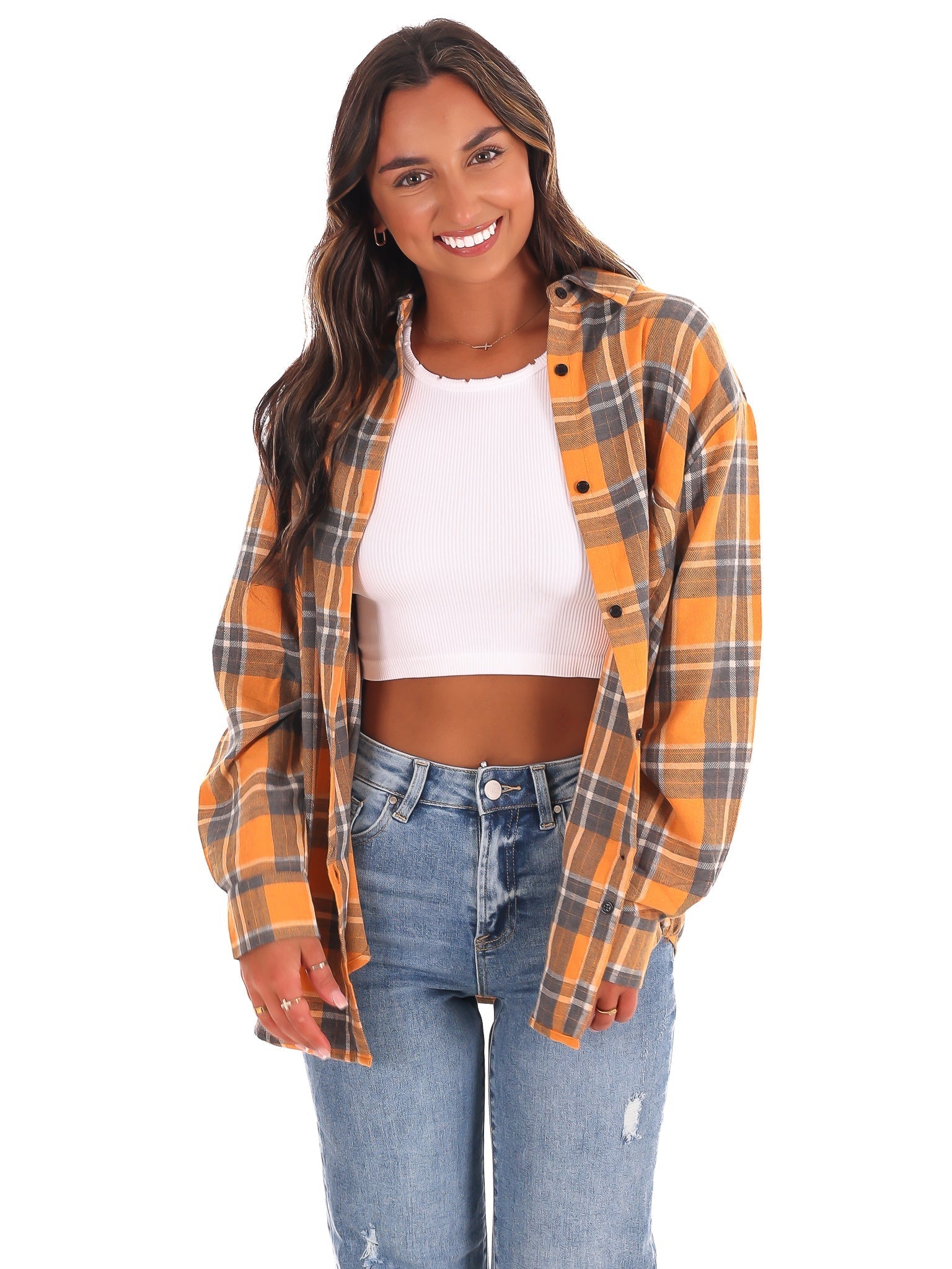 Tennessee Meyer Mascot Plaid Top