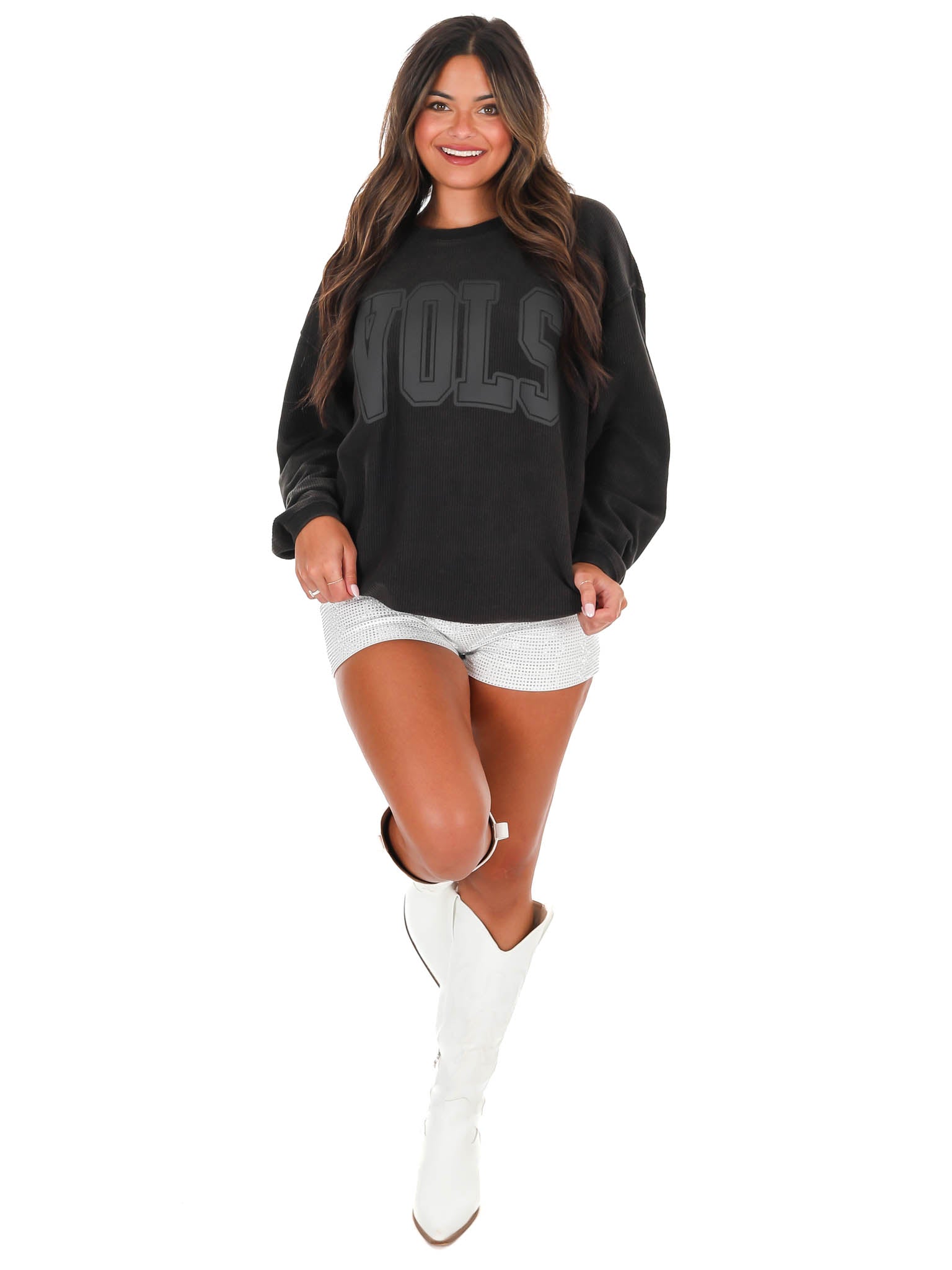 Tennessee Tonal Puff Corded Crew