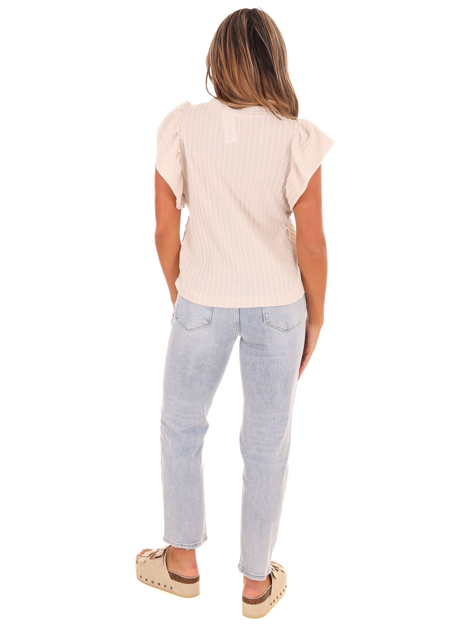 Carry My Love Textured Top