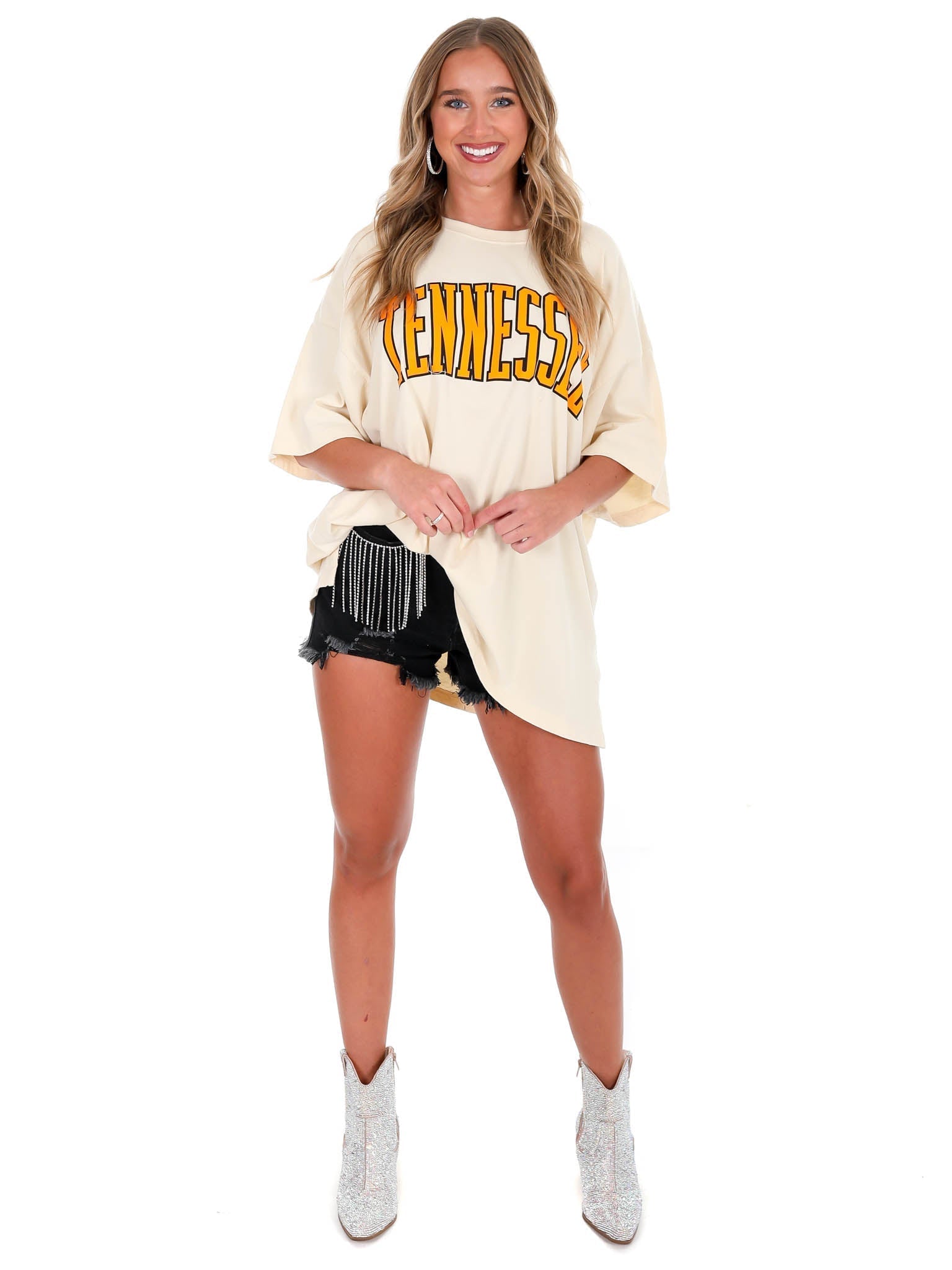 Tennessee Ivory Southlawn Rock Oversized Tee