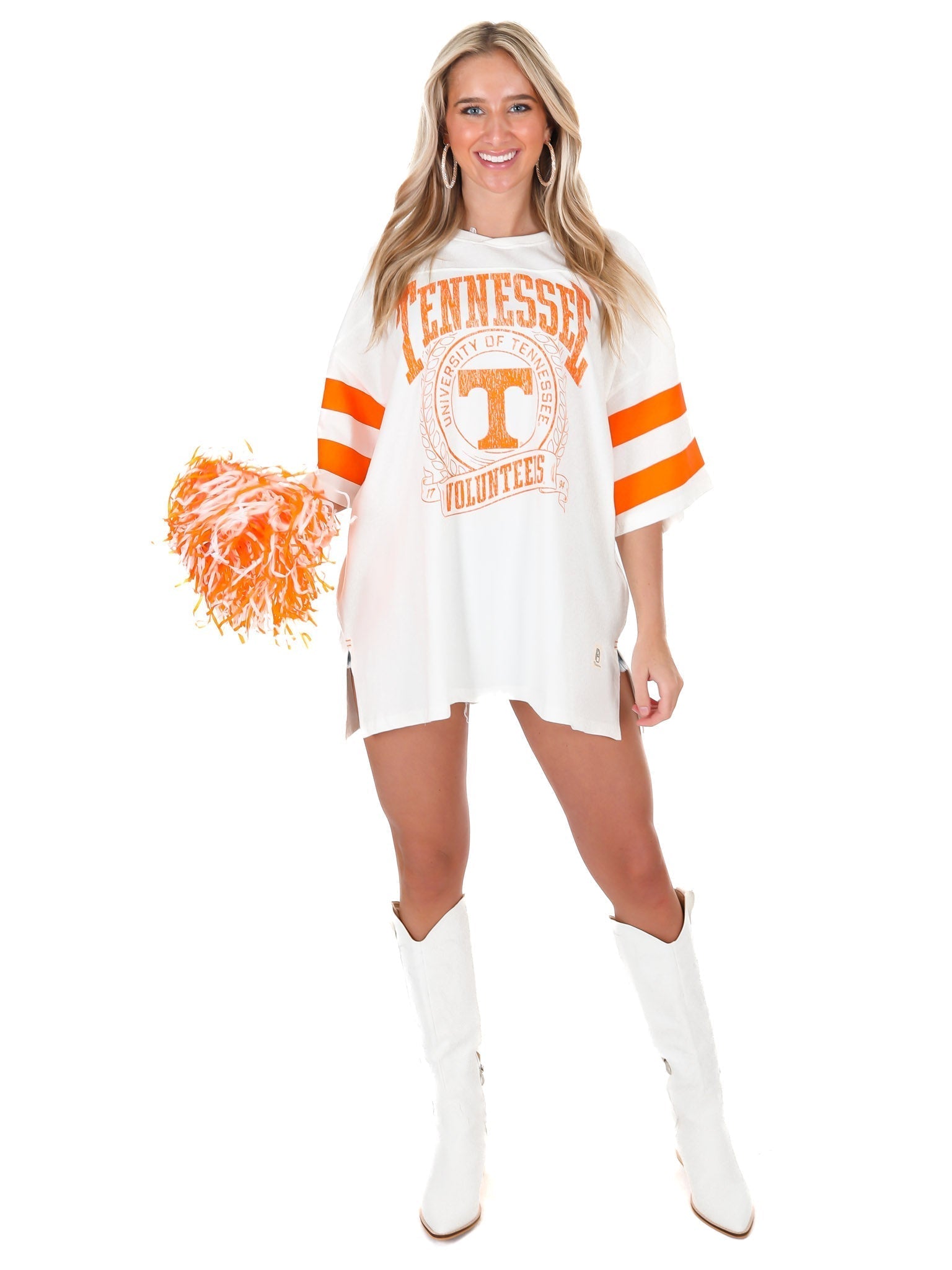Tennessee Floyd Double Stripe Oversized Tee