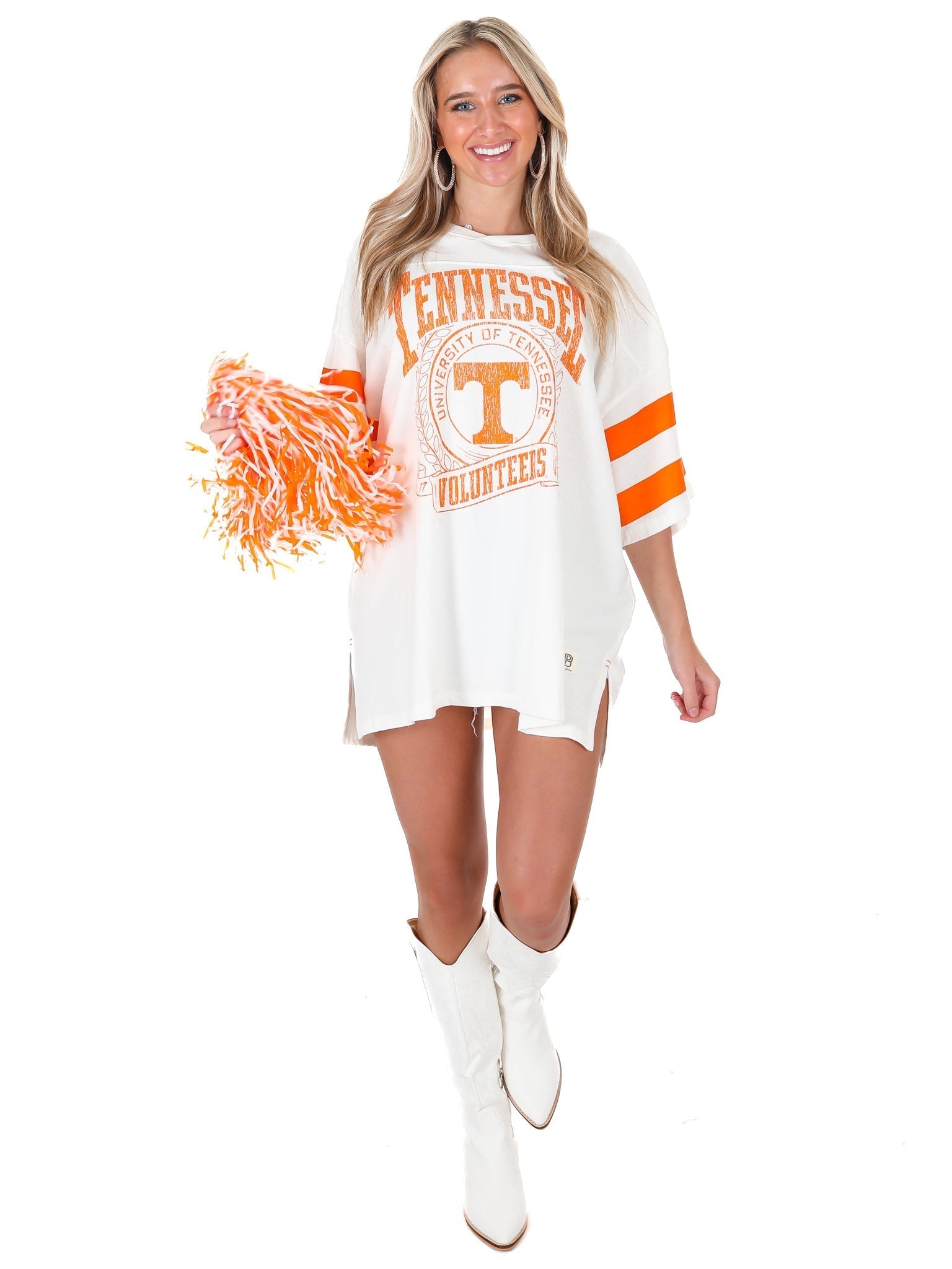 Tennessee Floyd Double Stripe Oversized Tee