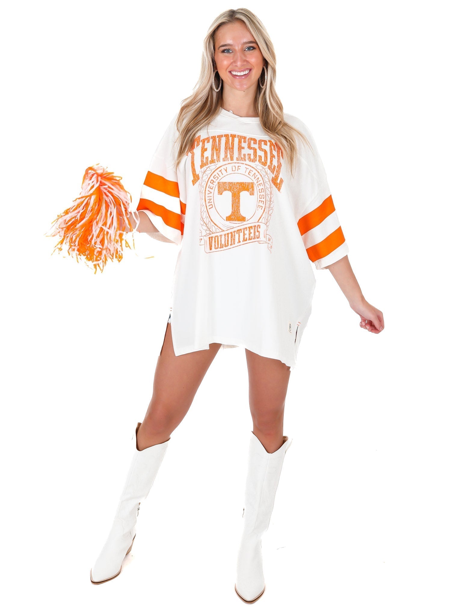 Tennessee Floyd Double Stripe Oversized Tee