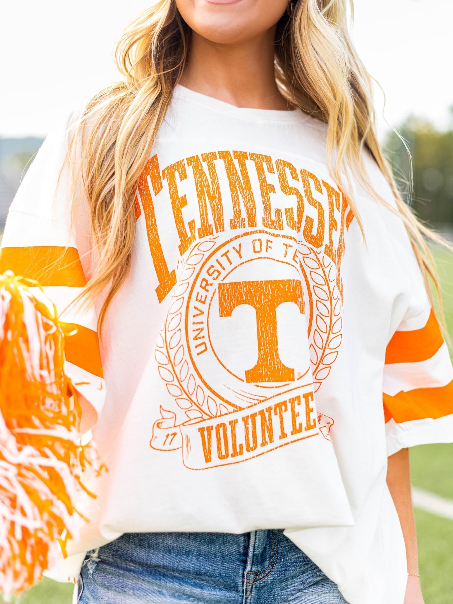 Tennessee Floyd Double Stripe Oversized Tee