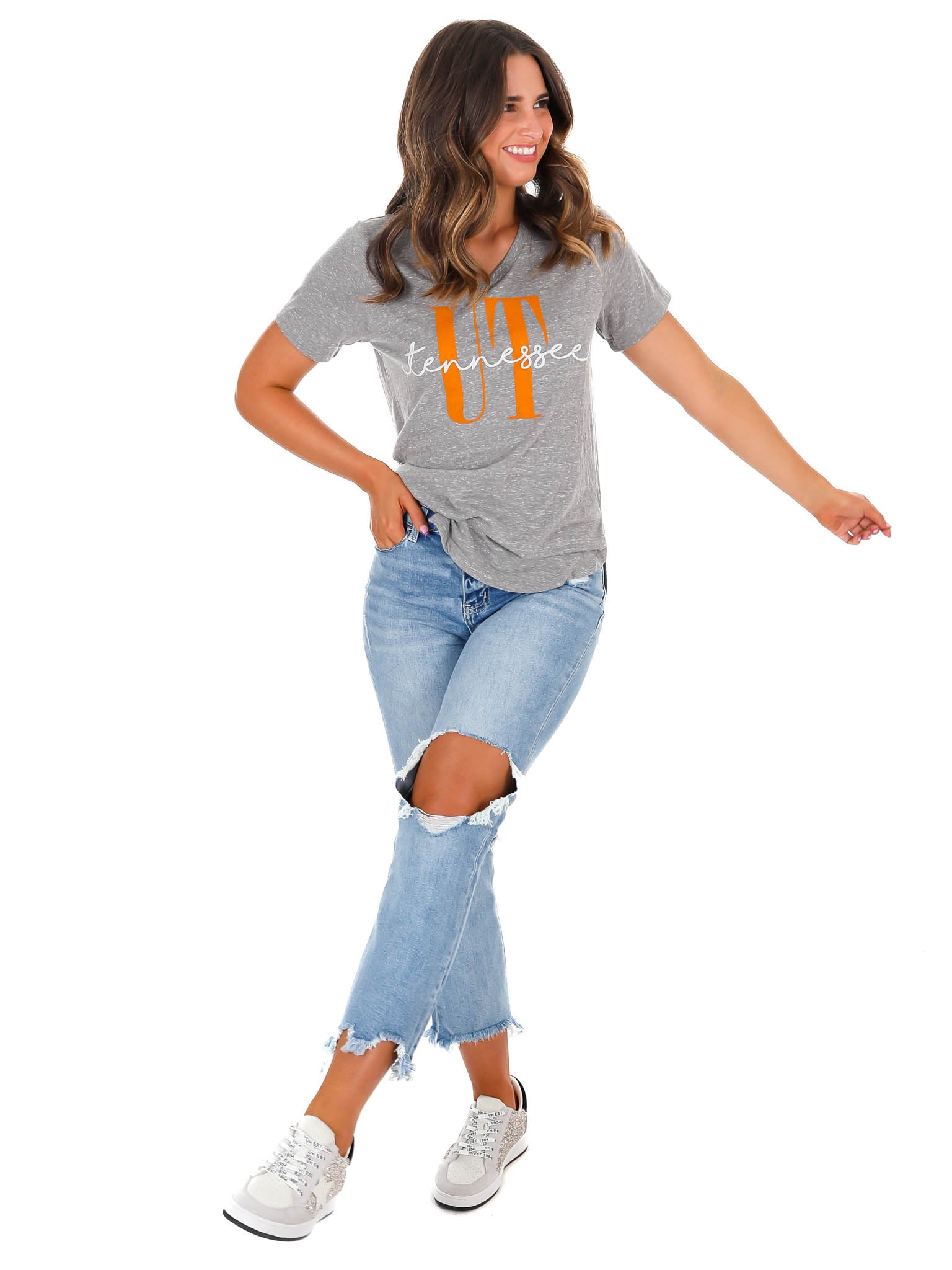 Tennessee Coral Rounded Bottom Top