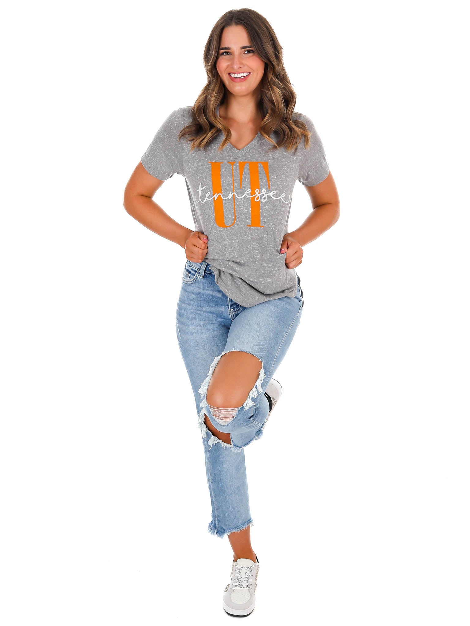 Tennessee Coral Rounded Bottom Top