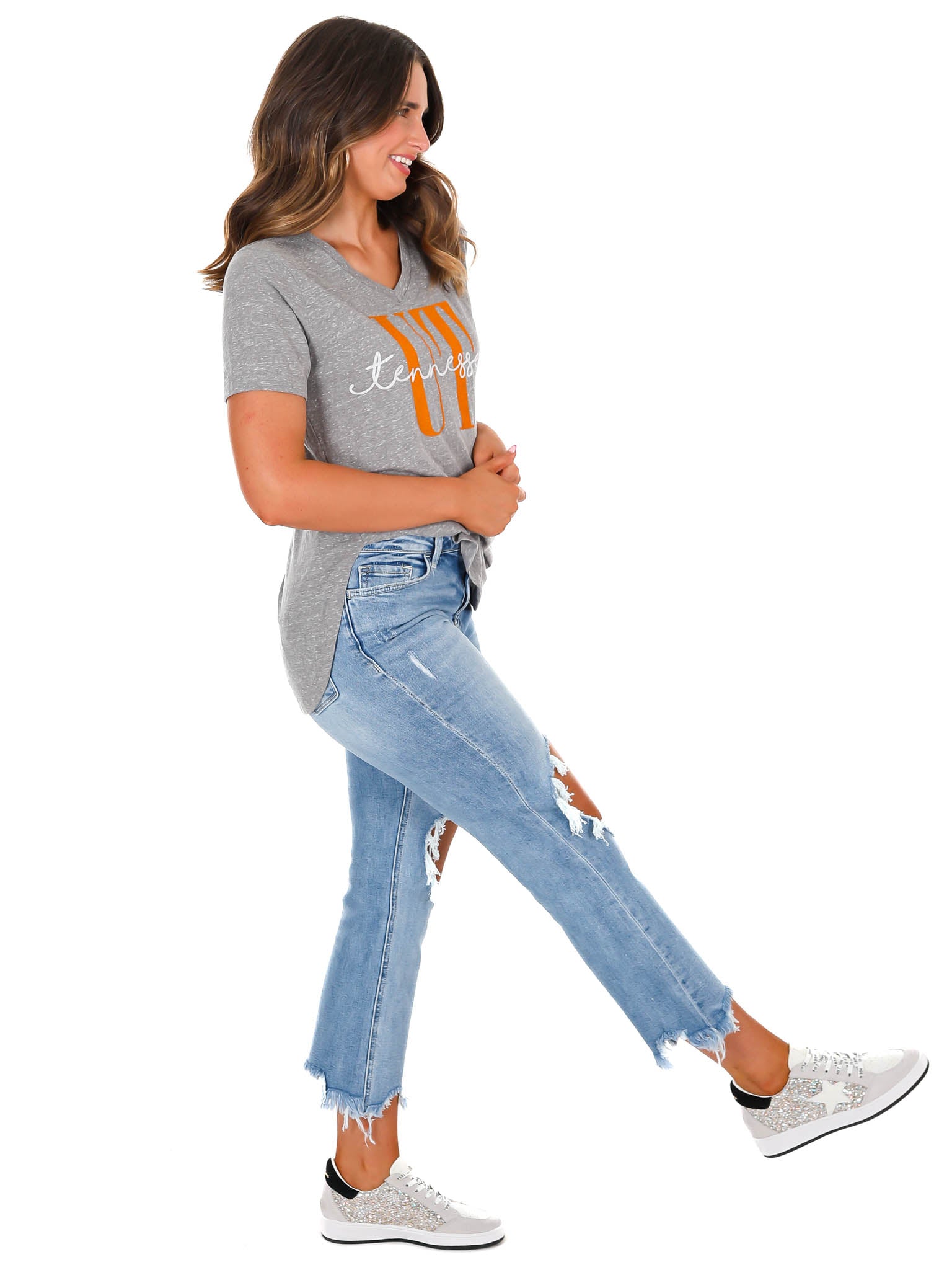 Tennessee Coral Rounded Bottom Top