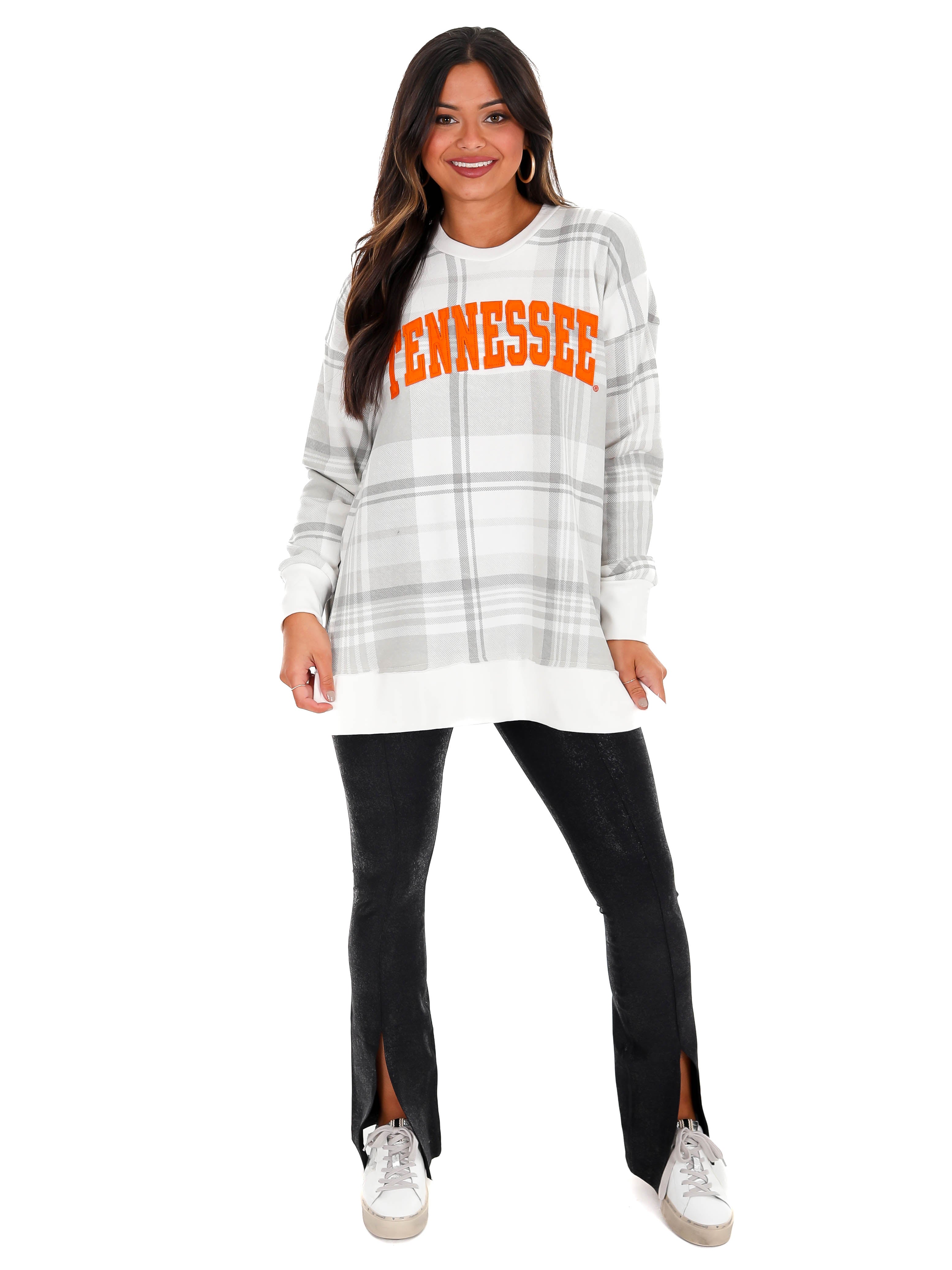 University of Tennessee Canyon La Jolla Plaid Pullover