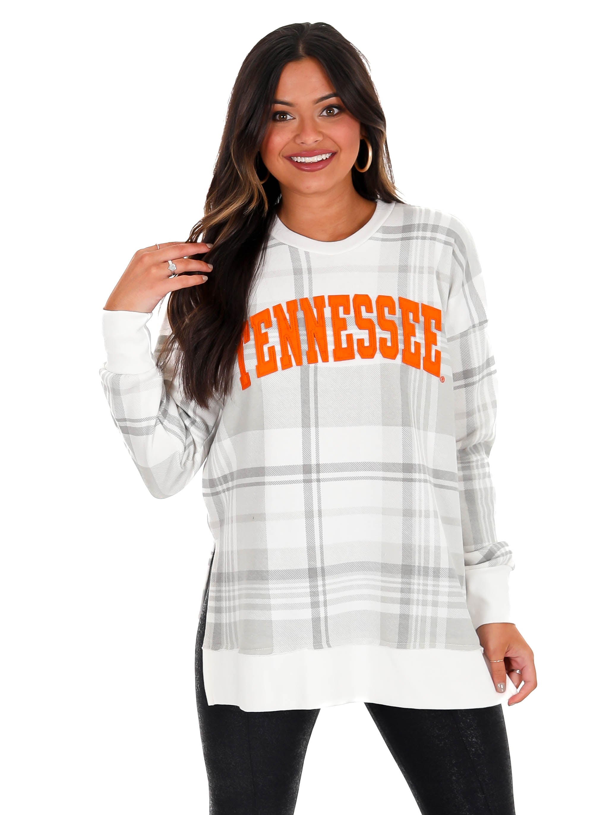 University of Tennessee Canyon La Jolla Plaid Pullover