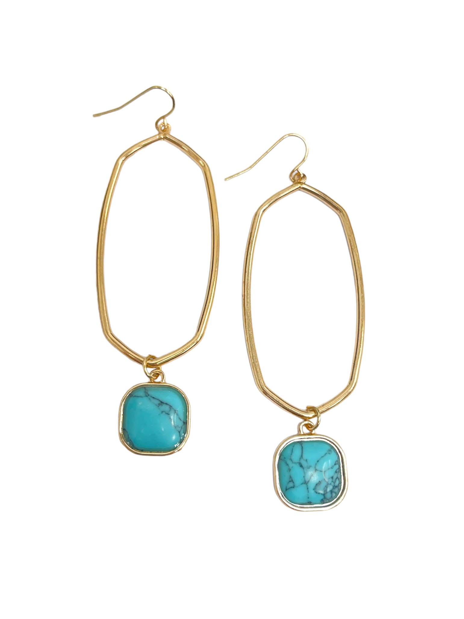 Dangle Turquoise Earrings