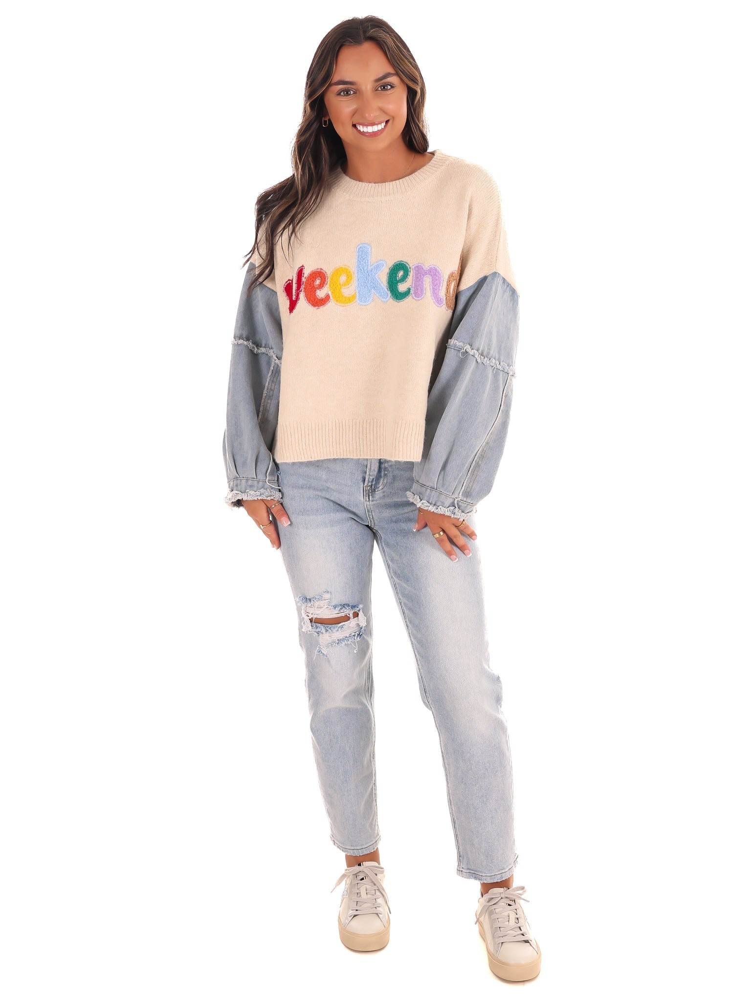 Weekend Vibes Sweater