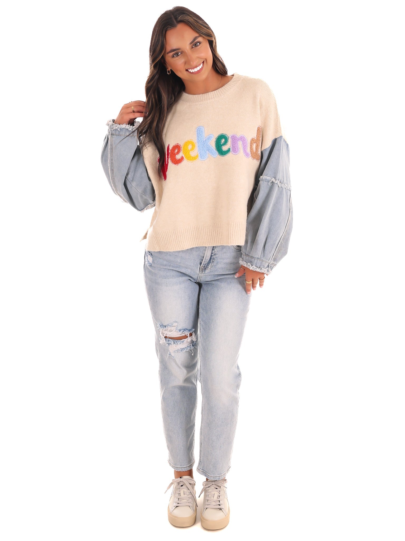 Weekend Vibes Sweater